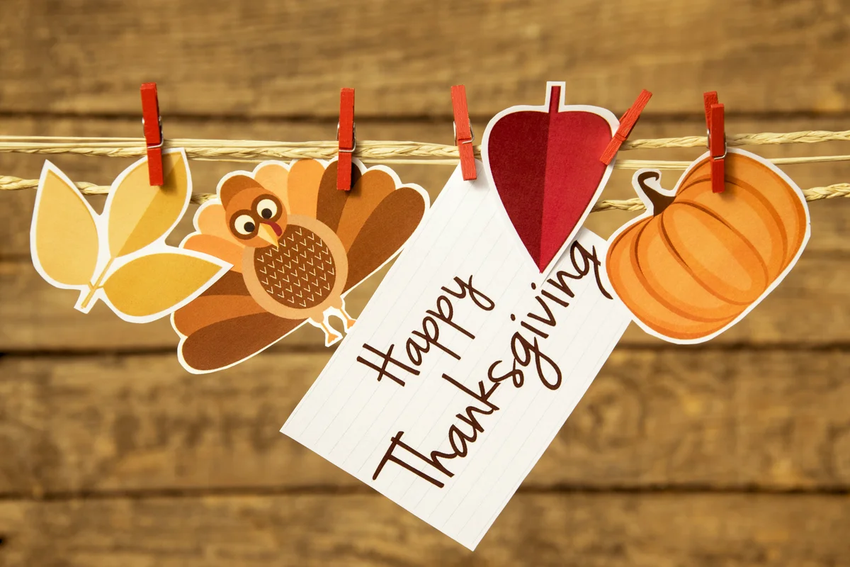 Happy Thanksgiving greeting card