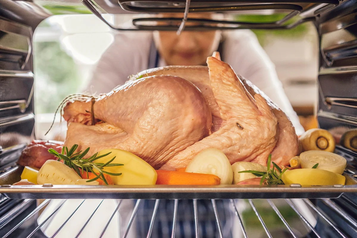 Turkey Roasting in the Oven
