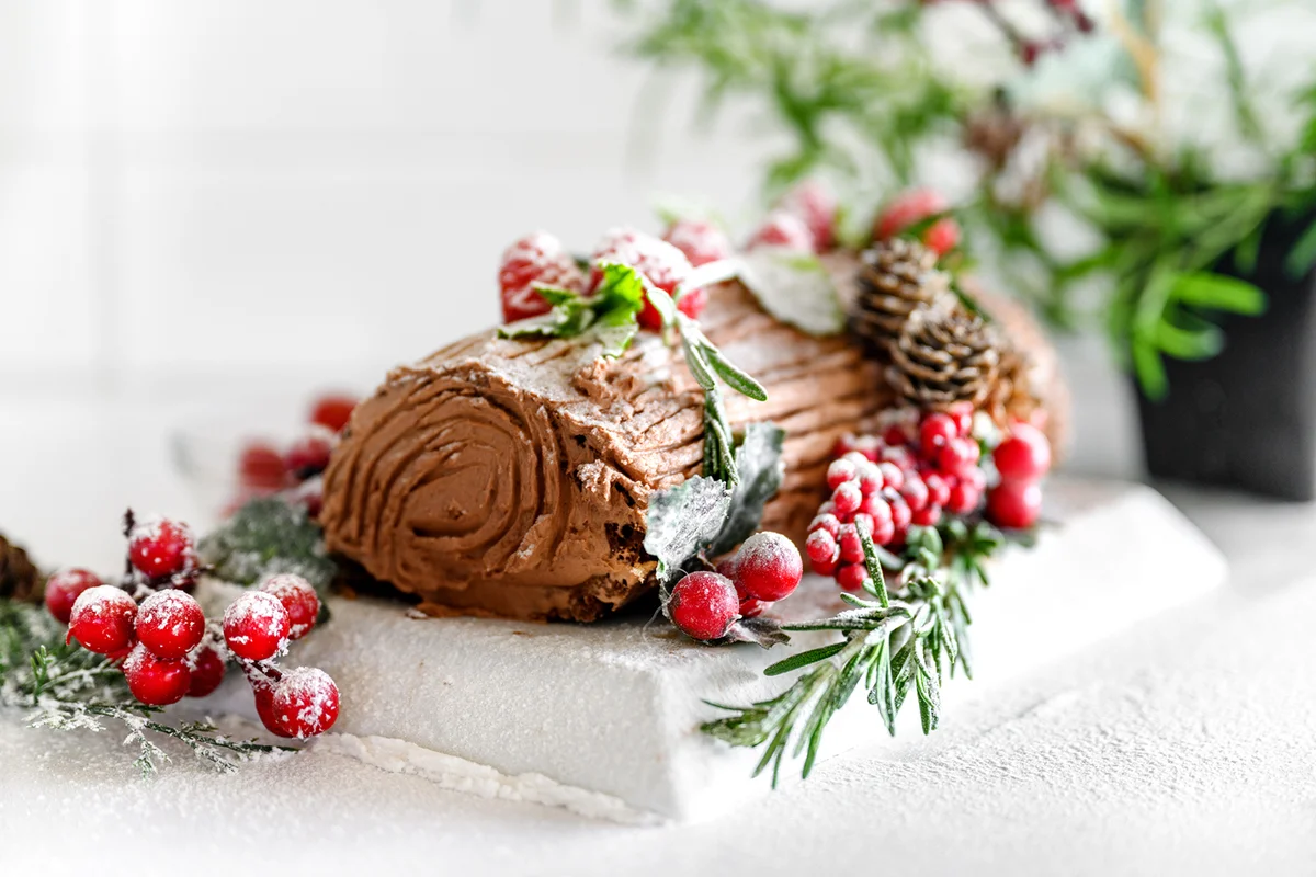 Christmas Log, Buche de Noel