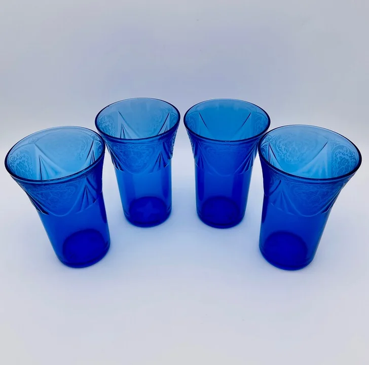 Royal Lace, Cobalt Blue, Depression Glass