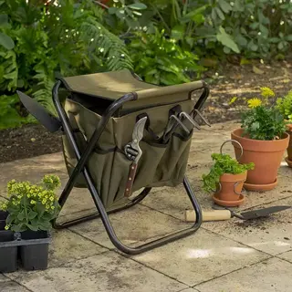Garden utility seat