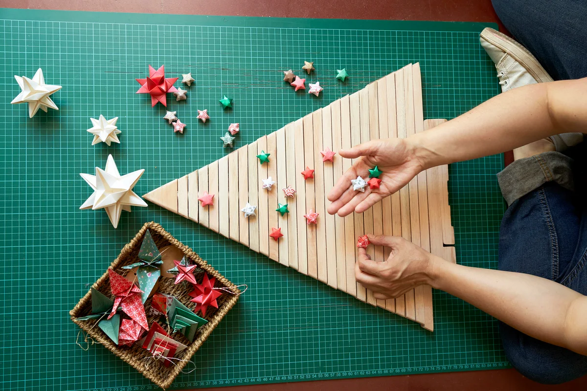 Wooden Christmas tree