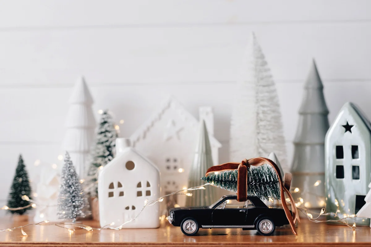 Miniature christmas trees