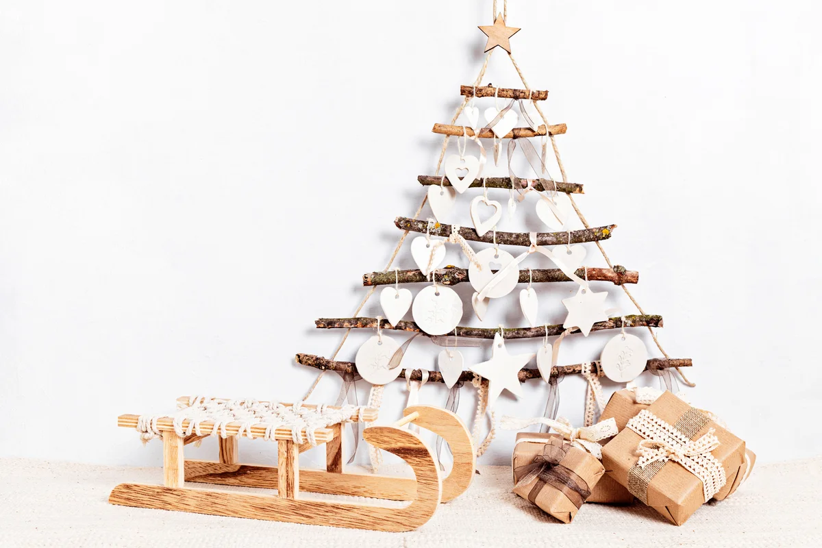 Zero waste christmas tree