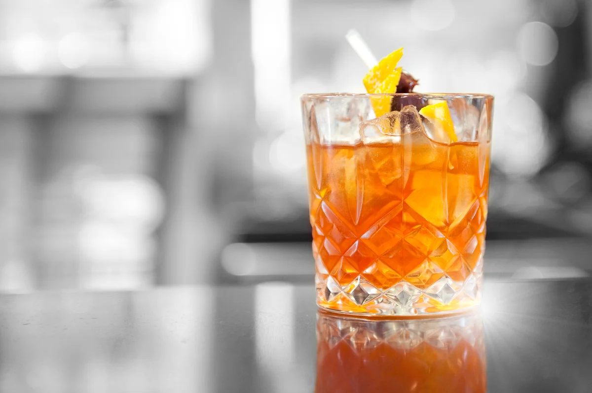 Negroni drink