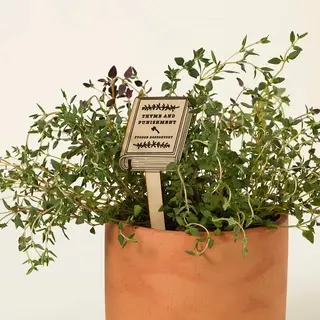 Literary Bookmarks for Plants 