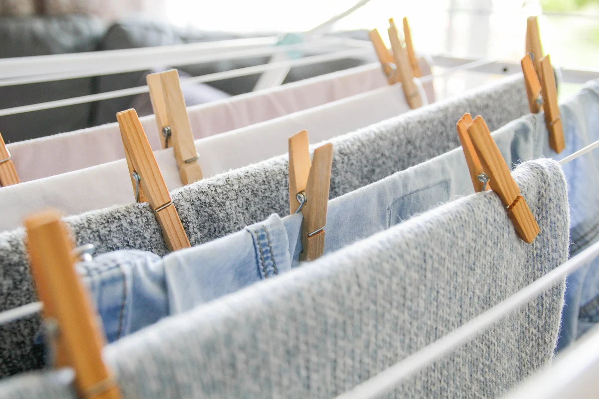 drying clothes
