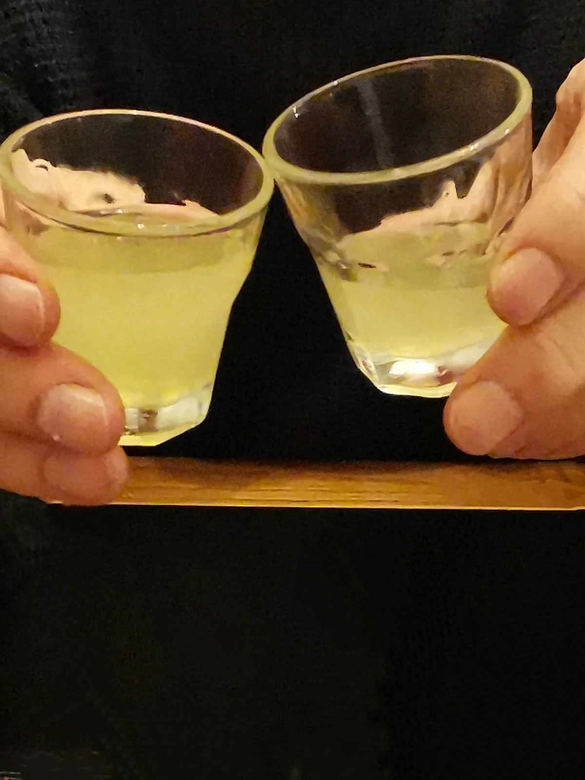 green tea shot