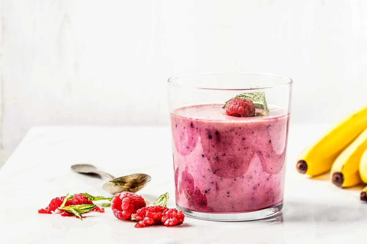 Raspberry smoothie