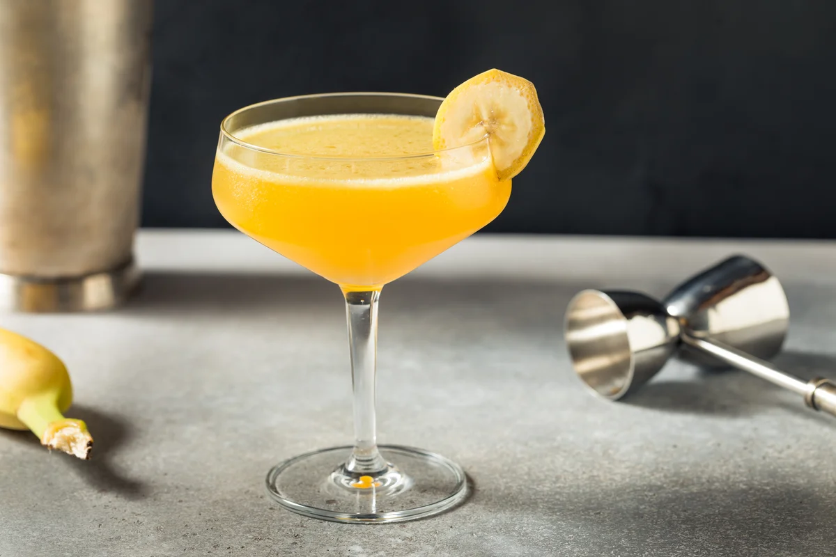 Refreshing Banana Daiquiri
