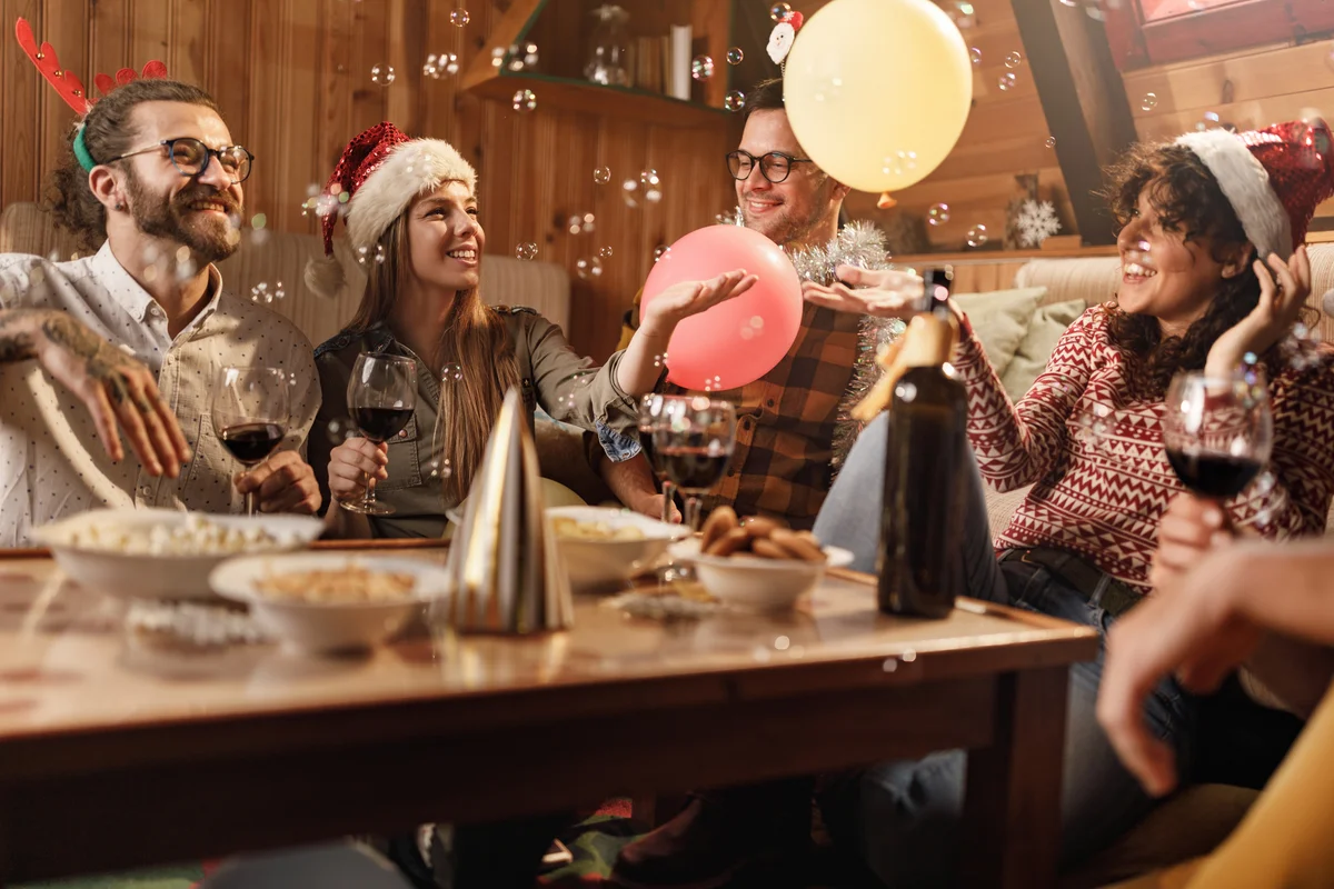 New years eve cabin party