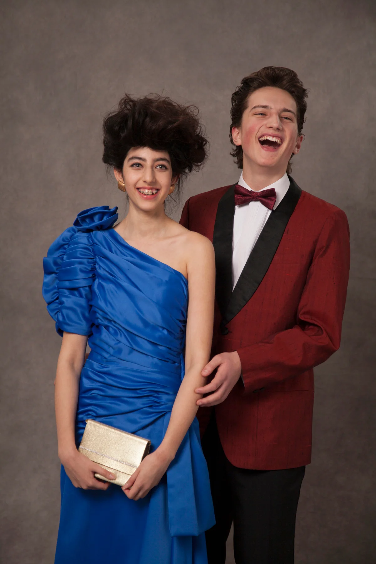 portrait of a couple at Prom