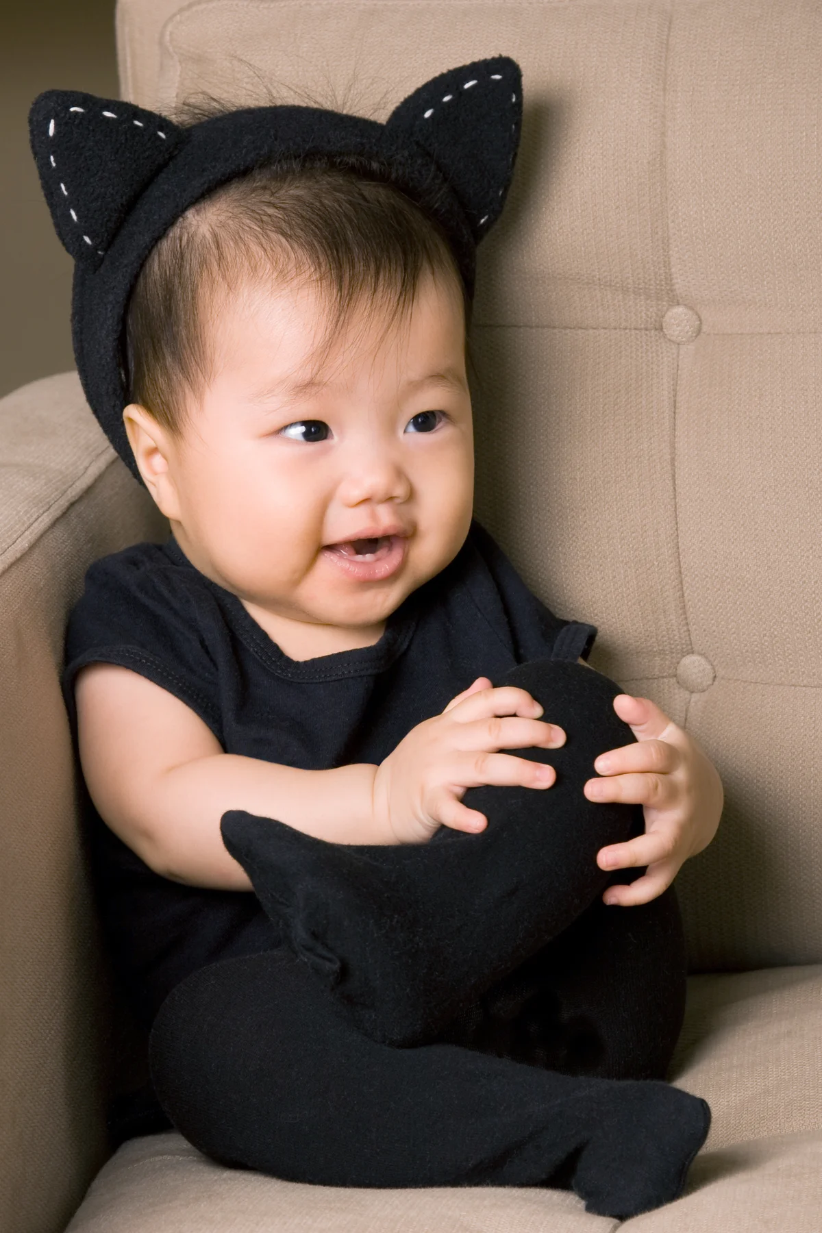 Baby in Cat Costume