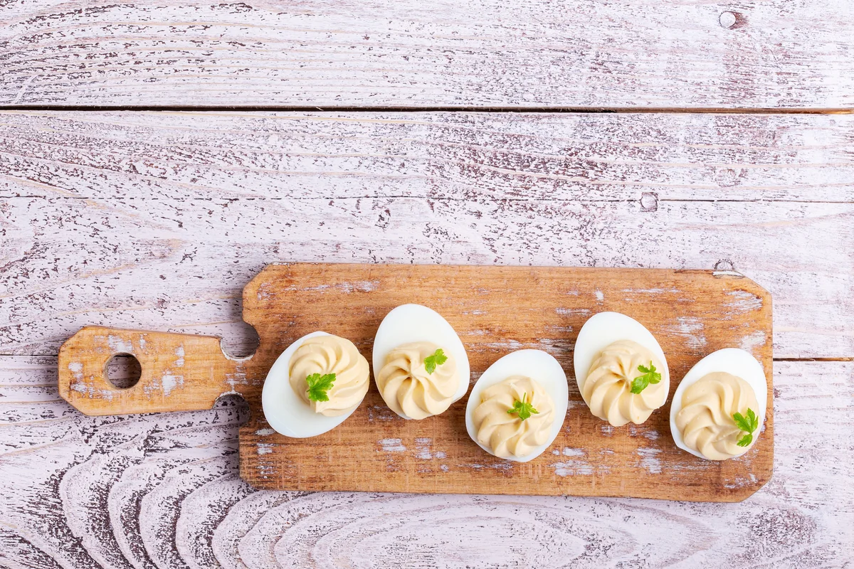 creamy deviled eggs
