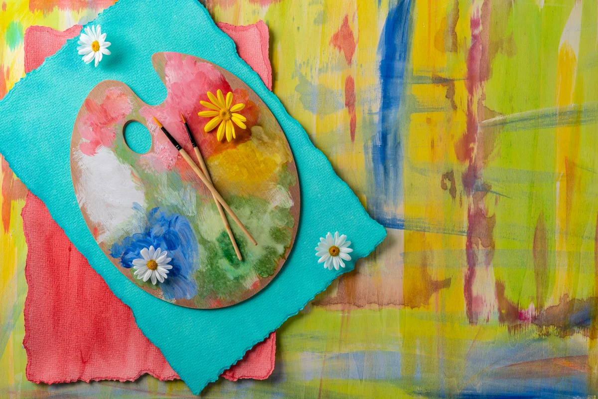 colorful wall art