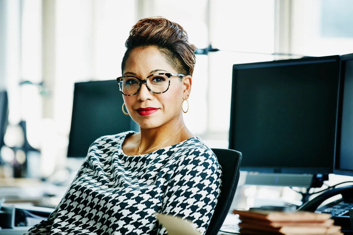 businesswoman at the office