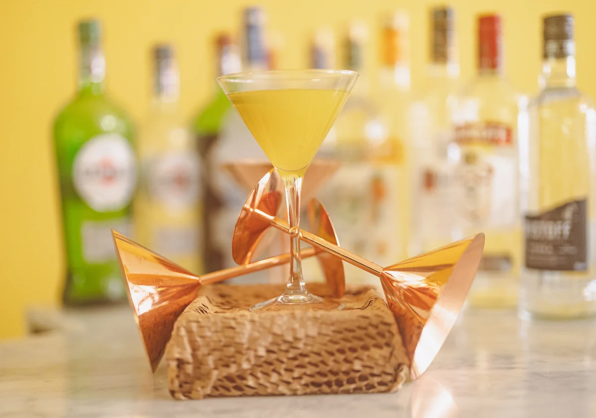 hot honey martini