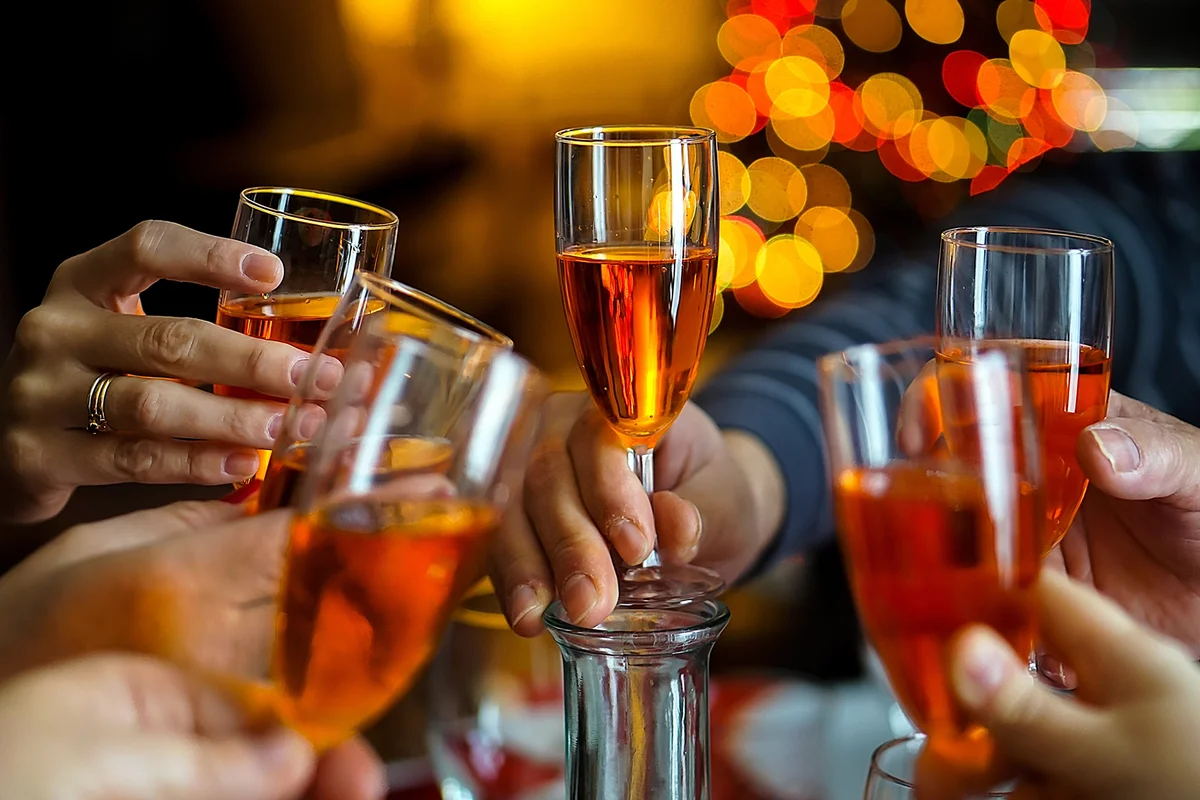 New Year's toast