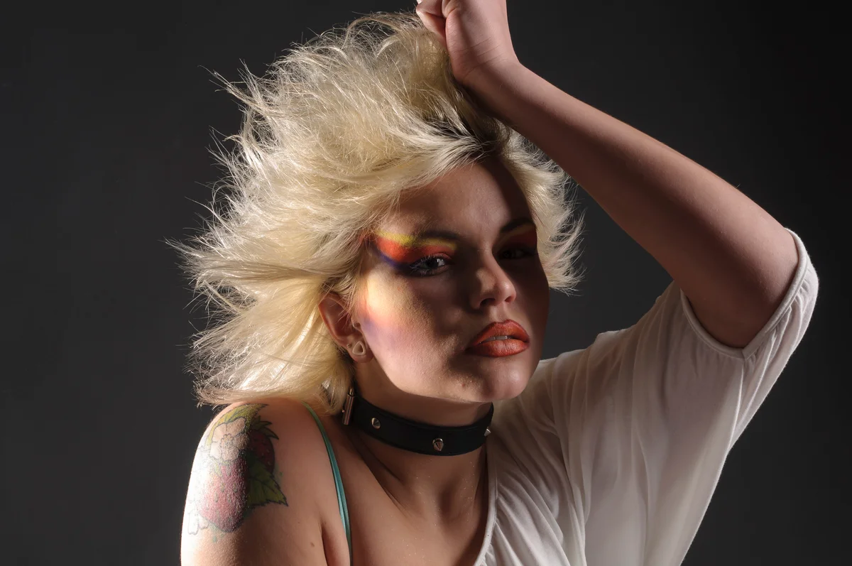 punk woman