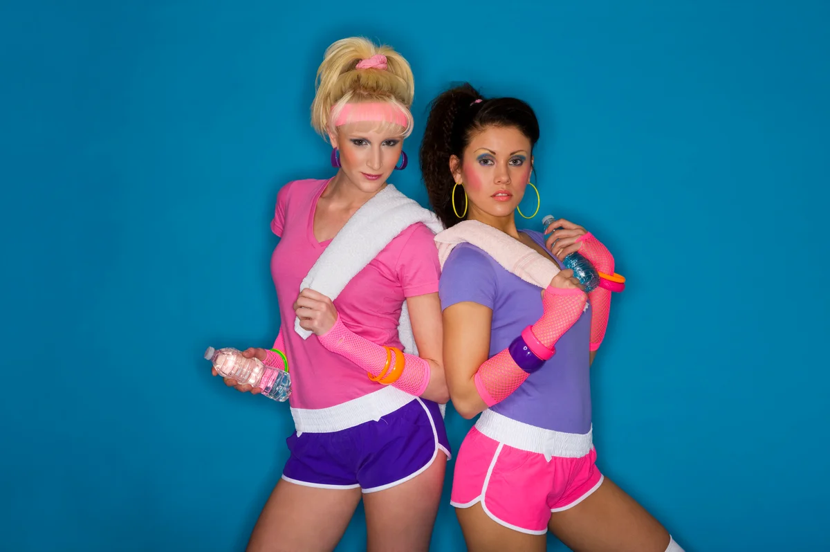 80s fitness girls