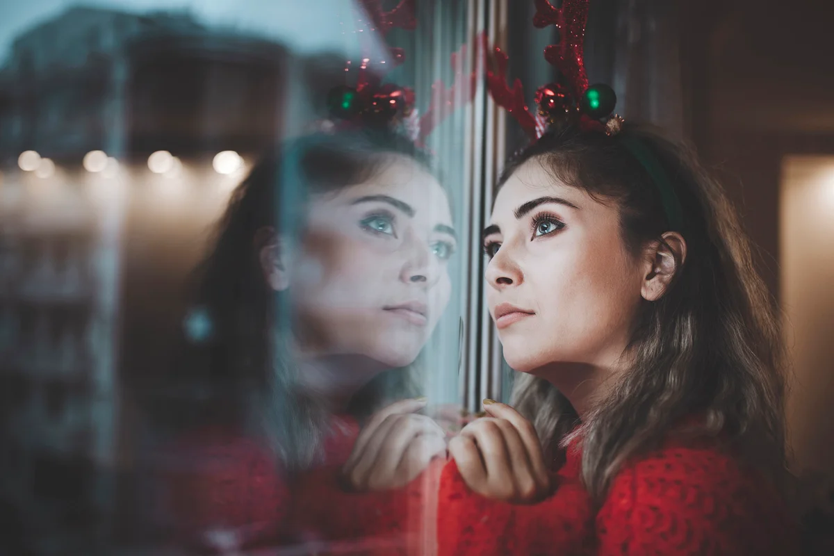Alone christmas at home