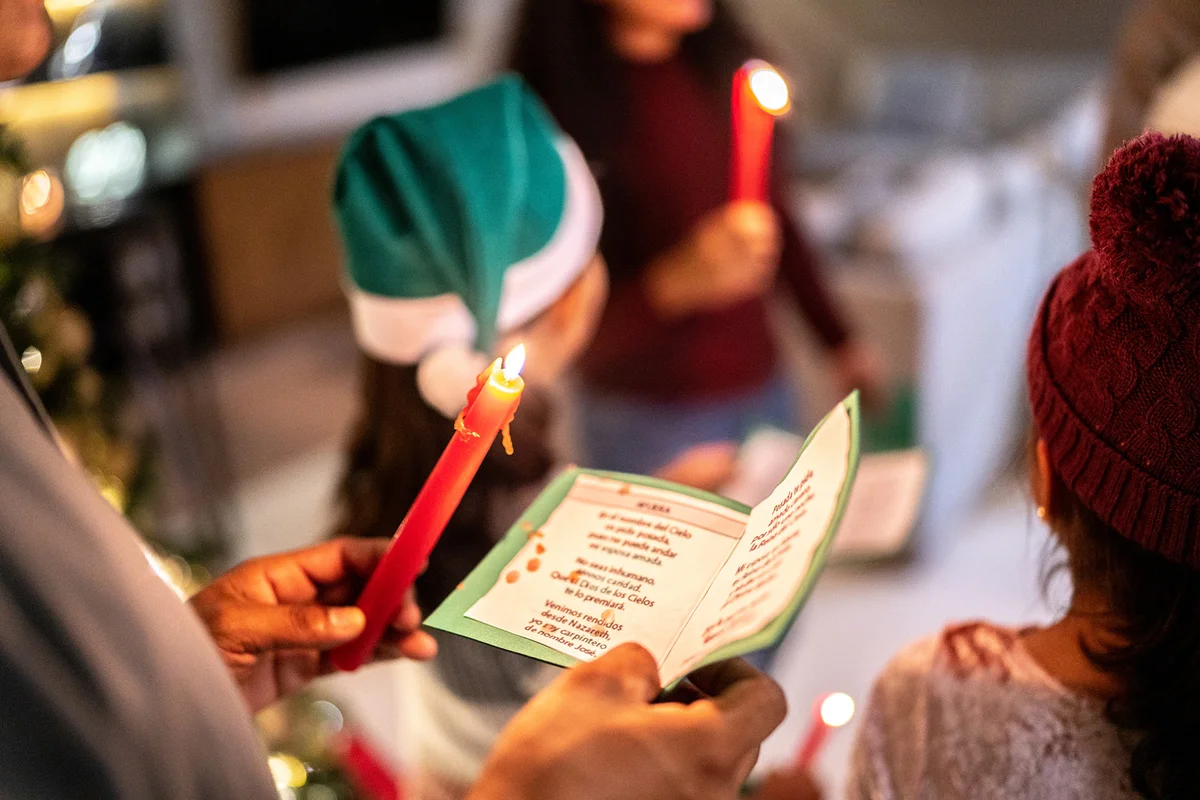 candle melting in song lyrics on christmas