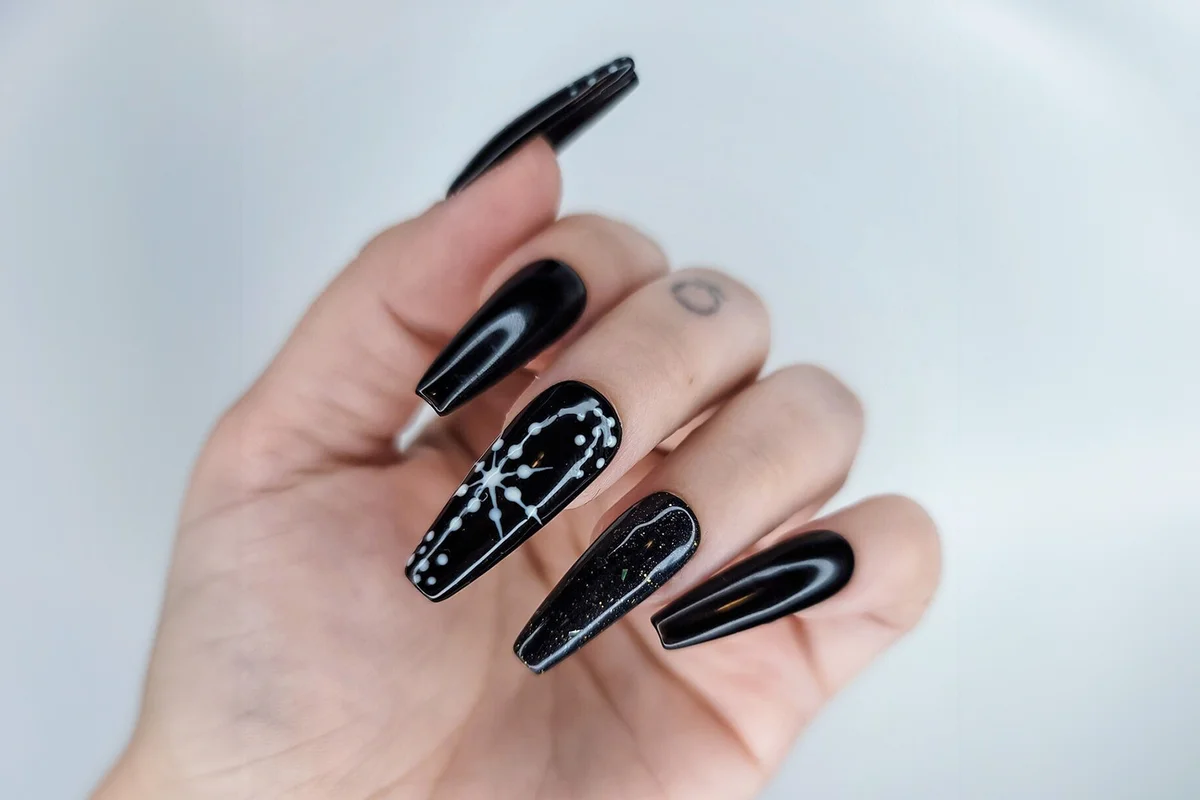 Silent Night | Christmas Nails | Winter Nails
