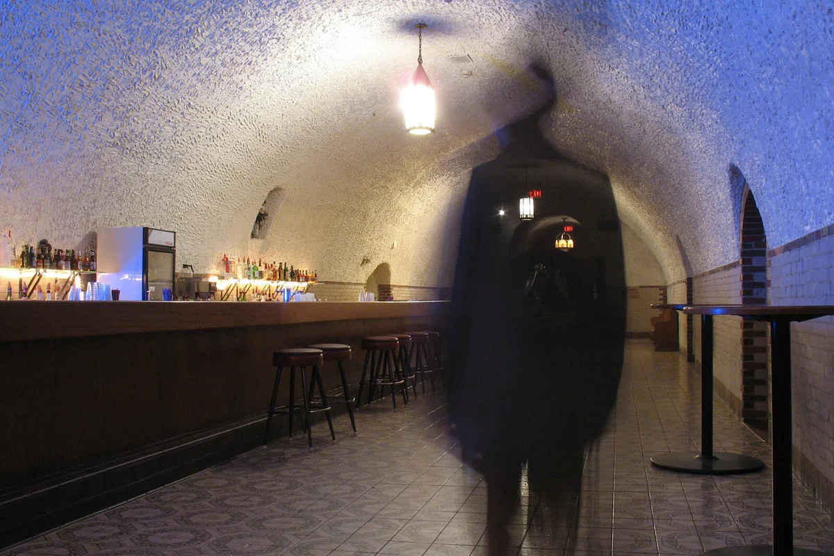 Man at Wabasha Street Caves