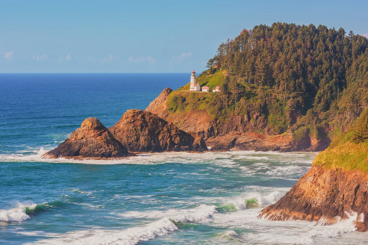 Heceta Head Lighthouse Oregon USA