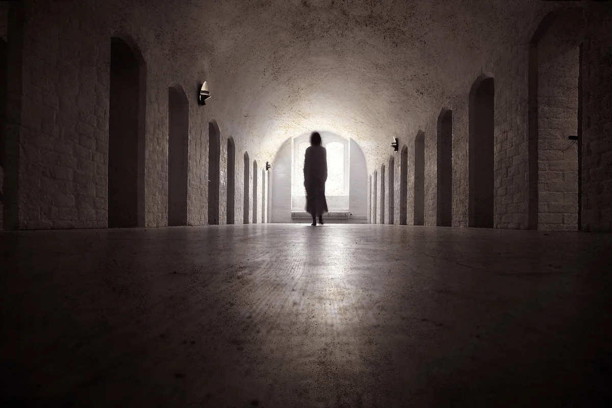 Ghost in an old hospital