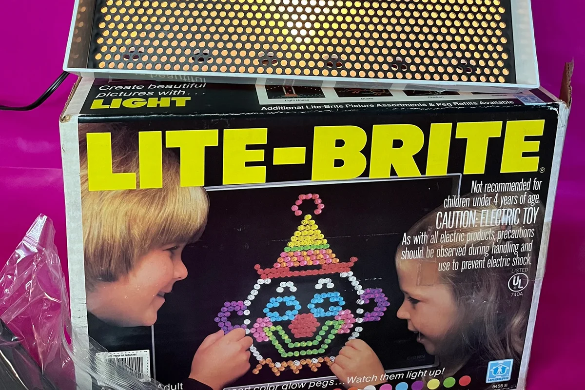 Vintage 1981 Lite-Brite in Box