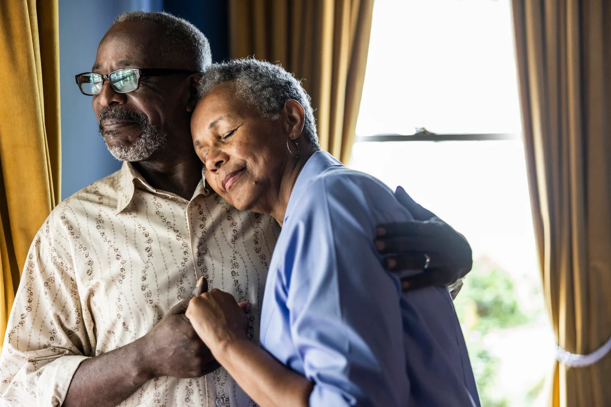 loving older couple
