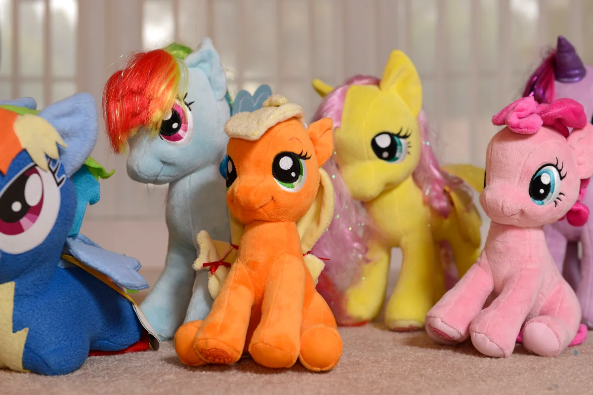 My Little Pony plush dolls | Getty Editorial