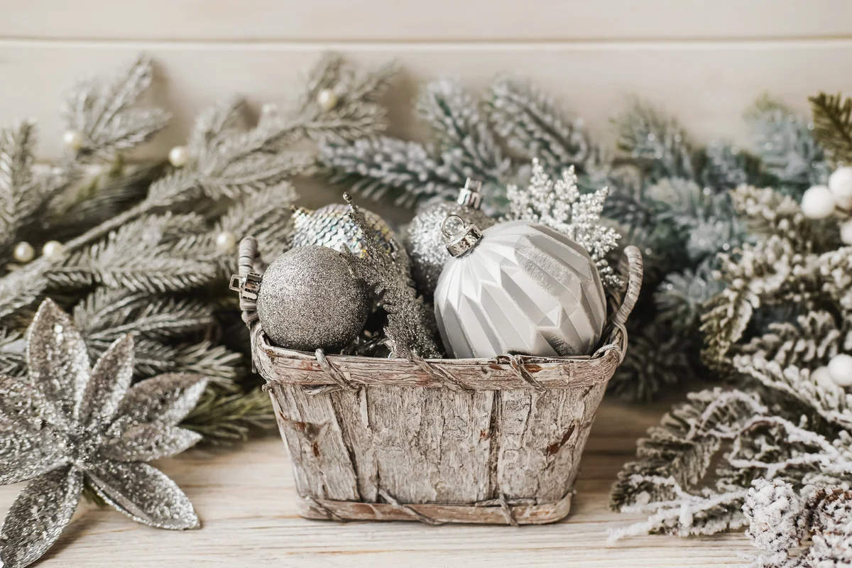 Snowflake and Silver Decor