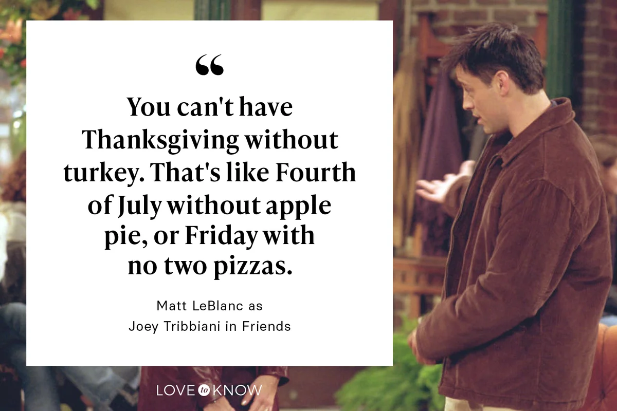 Actor Matt LeBlanc as Joey Tribbiani