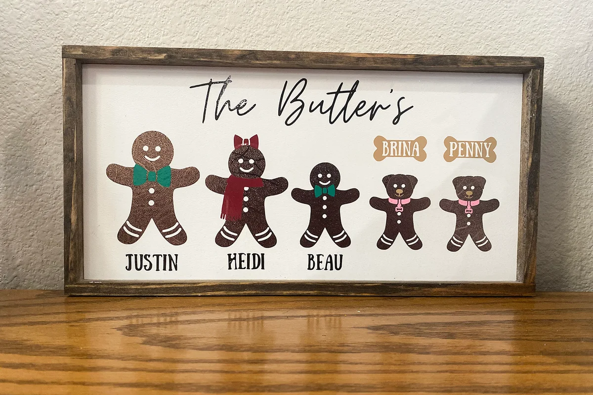 Holiday Box Sign
