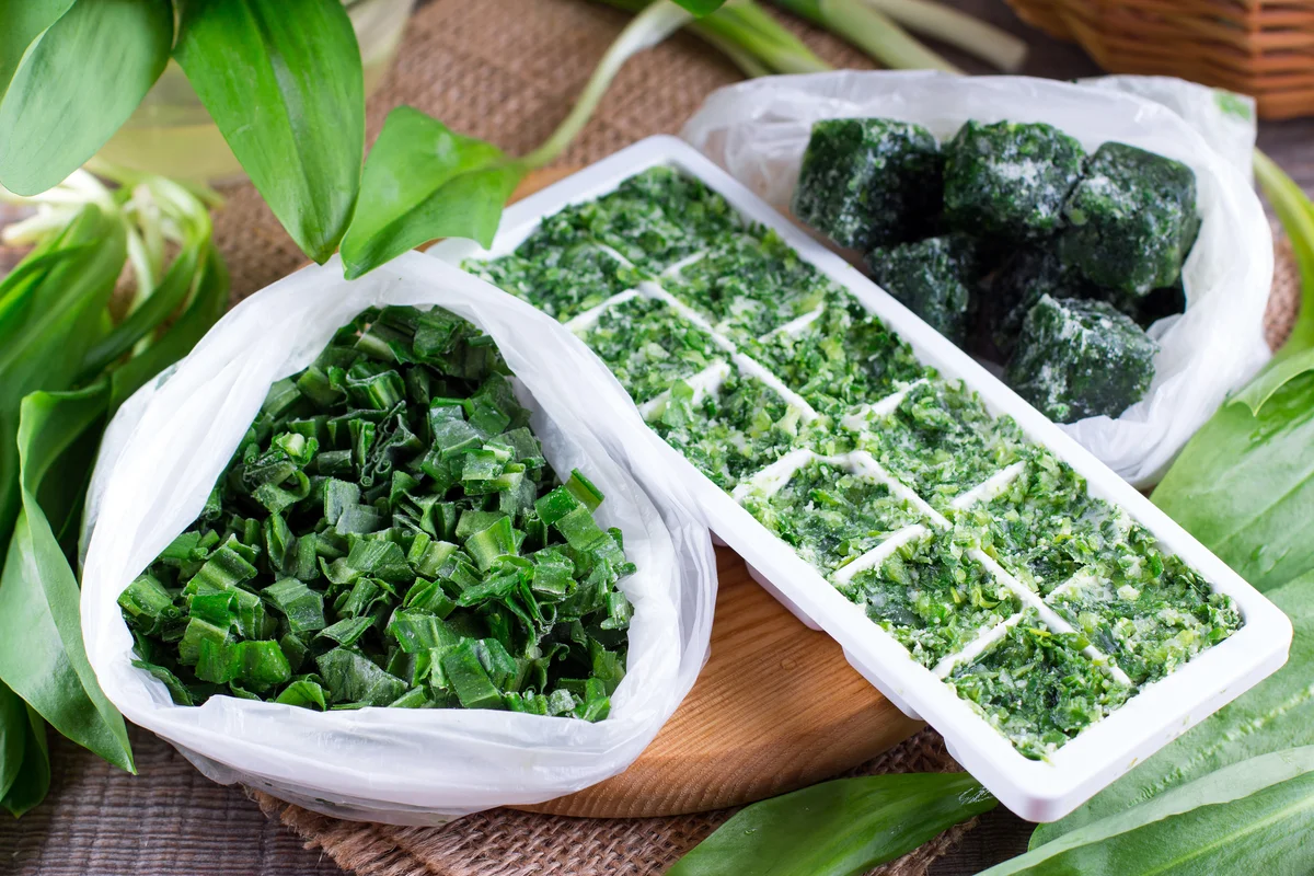frozen herbs
