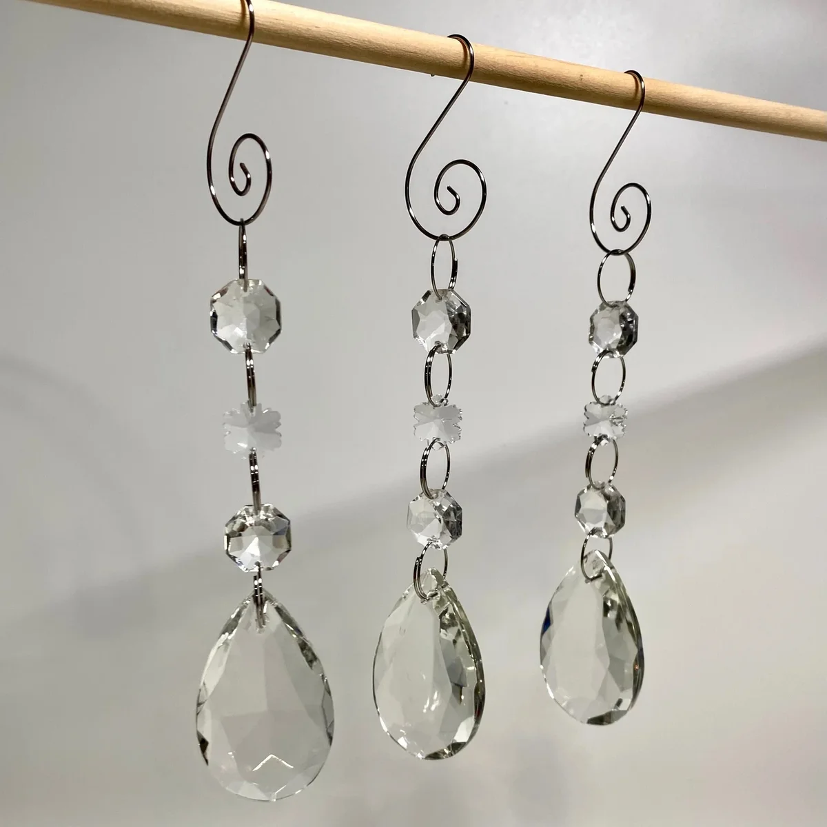 Crystal Chandelier Christmas Tree Ornaments
