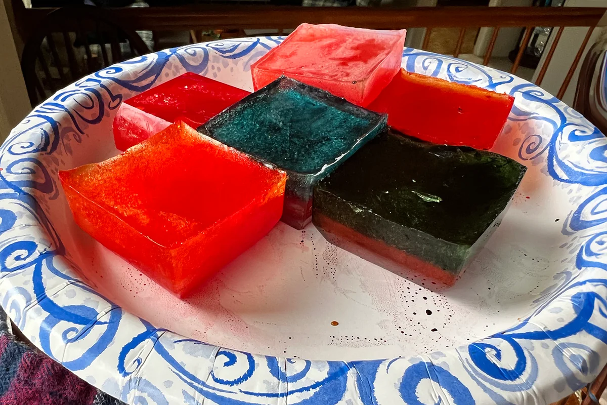 Pop of Frozen Color