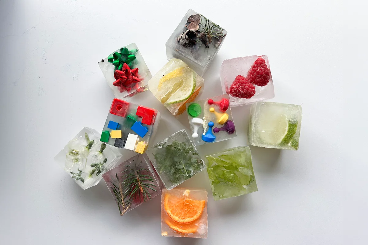 Fancy Ice Cube Ideas