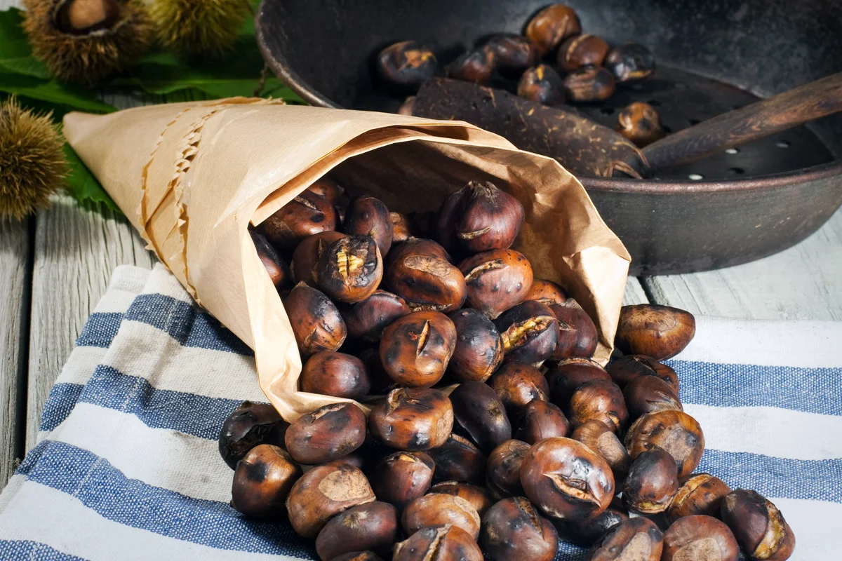 roasted chestnuts