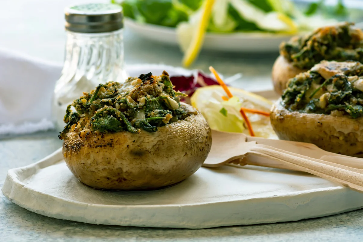 stuffed mushrooms