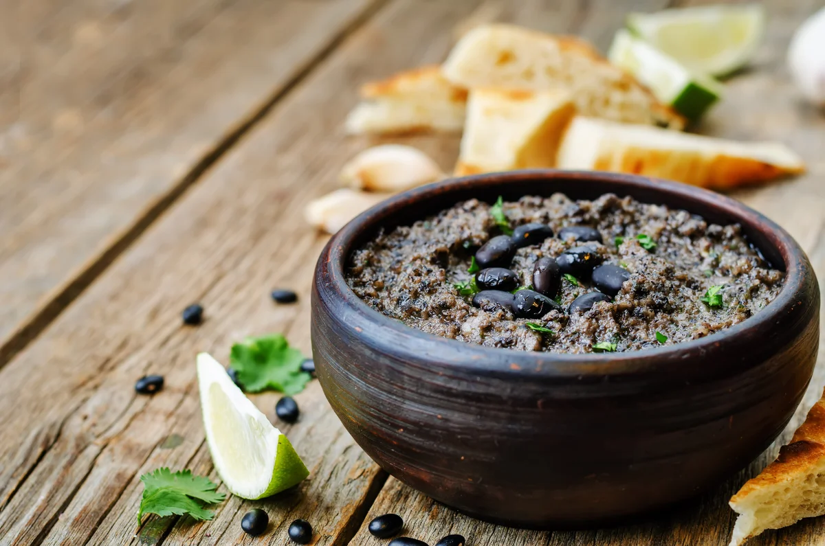 black bean dip
