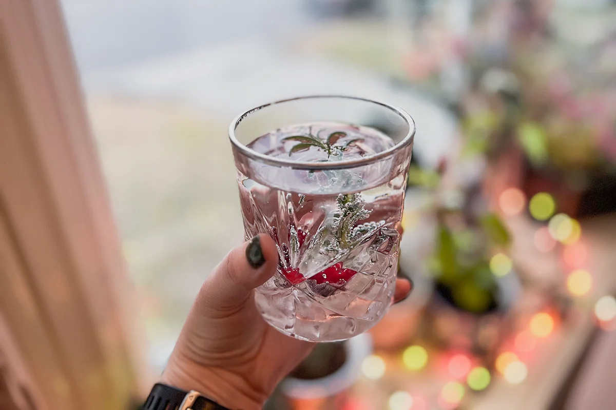 Snow Globe Cocktail