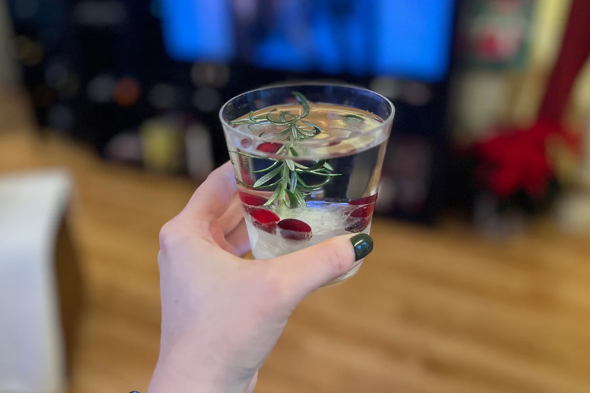 Snow Globe Cocktail