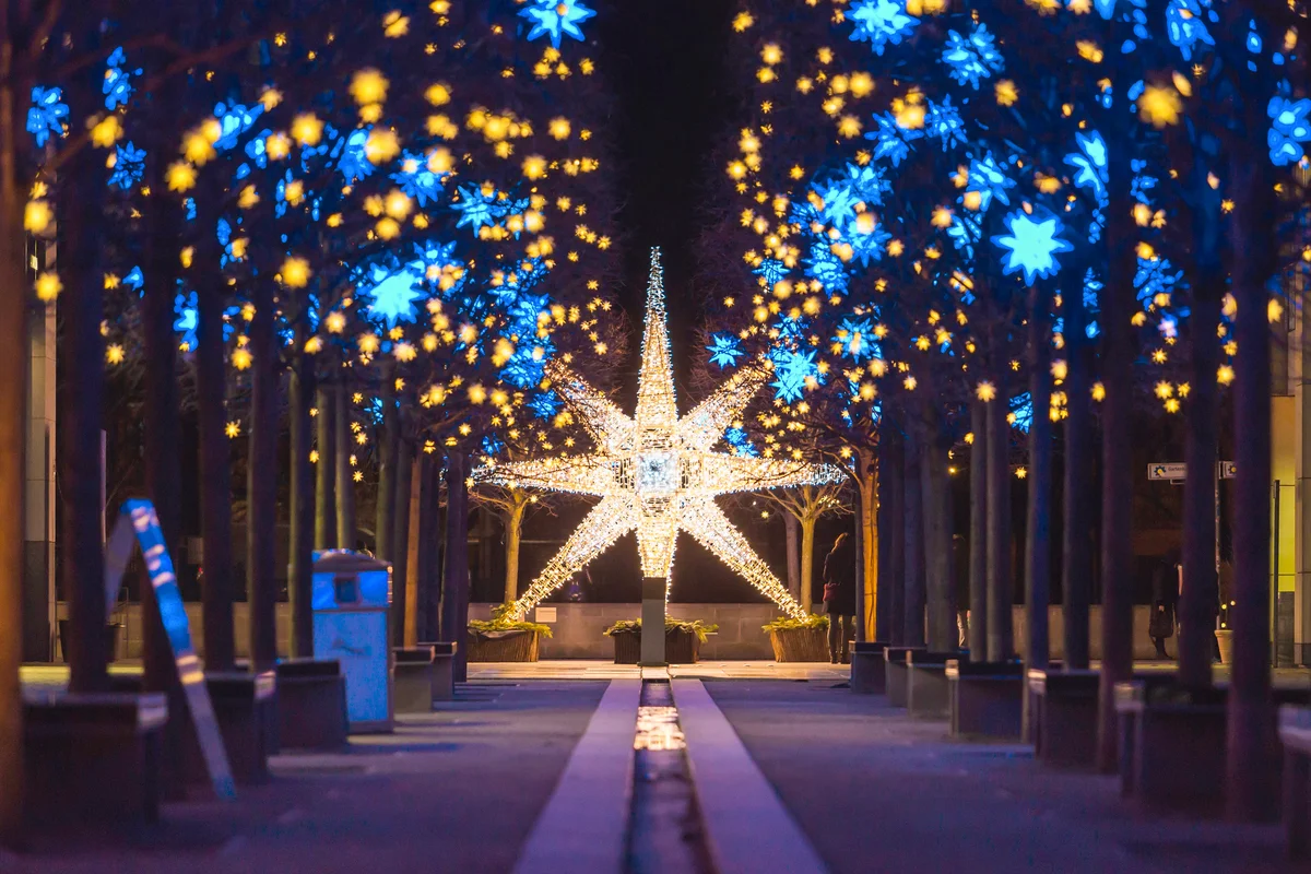 Christmas decoration, Moravian star
