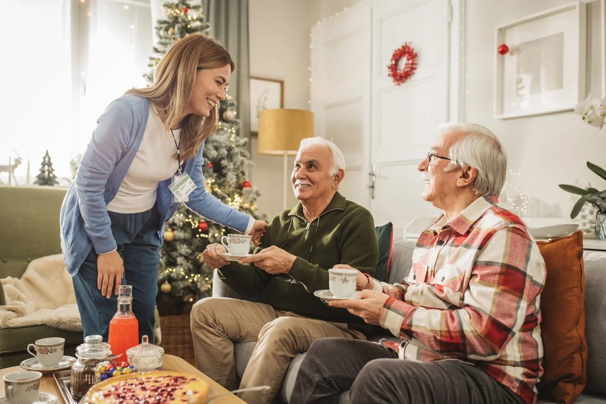 nursing home hot chocolate bar