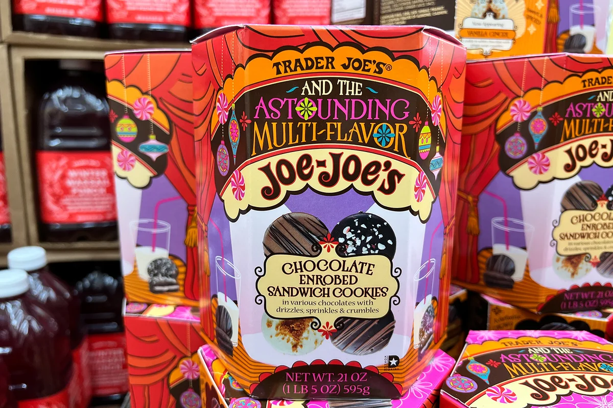 Trader Joe's Joe-Joes at Christmas