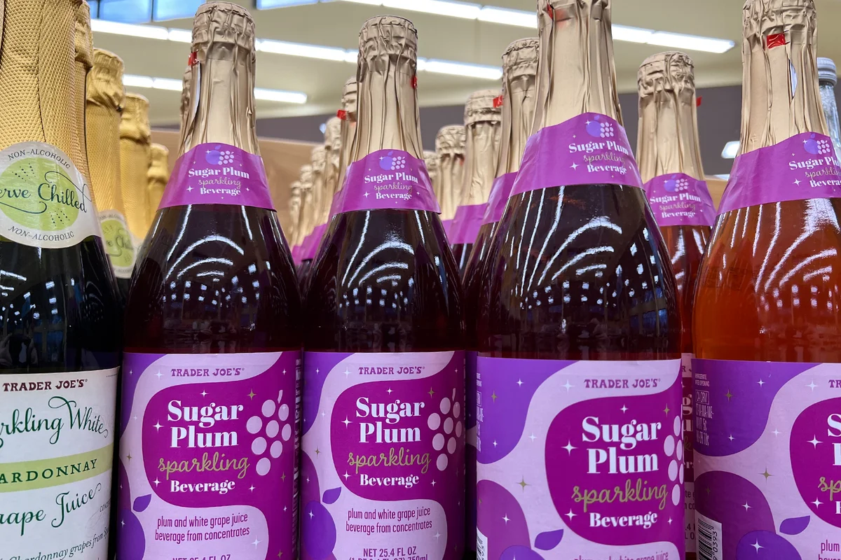 Trader Joe's Sugar Plum Sparkling Beverage