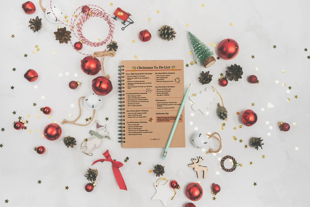 A notebook with copy space